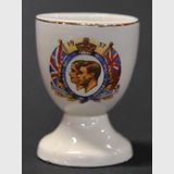 George VI Egg Cup | Period: 1937 | Material: Porcelain