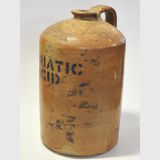 Muriatic Acid Demijohn | Period: c1900 | Make: Commonwealth Fertiliser & Chemicals Ltd | Material: Pottery