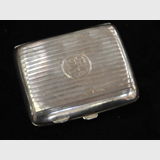 Cigarette Case | Period: 1921 | Material: Sterling Silver