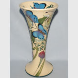 Moorcroft Butterfly vase | Period: Contemporary | Make: Moorcroft | Material: Pottery | Moorcroft Butterfly Collection vase 85/8
