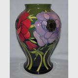 Moorcroft Anemone Tribute vase | Period: Contemporary | Make: Moorcroft | Material: Pottery | Moorcroft Anemone Tribute vase 65/9