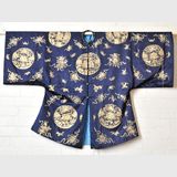 Kimono | Period: c1920 | Material: Japanese silk and gold thread | Hand Stitched Japanese Silk Kimono