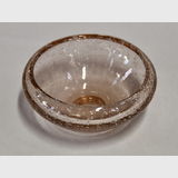 Bubble Glass Bowl | Period: Mid 20th Century | Material: Glass