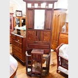 Hall Stand | Period: c1980s | Material: Mahogany