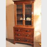 Victorian Bookcase | Period: Early Victorian c1850 | Material: Mahogany