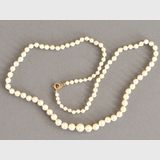 Pearl Necklace | Period: c1950s | Material: Natural cultured pearls.