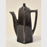 Harvey School Coffee Pot | Period: 1924 | Make: Gloria Lovelock | Material: Glazed Pottery