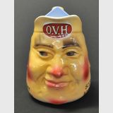 O.V.H. Scotch Whisky Jug | Period: c1930s | Make: Associated Potteries | Material: Porcelain