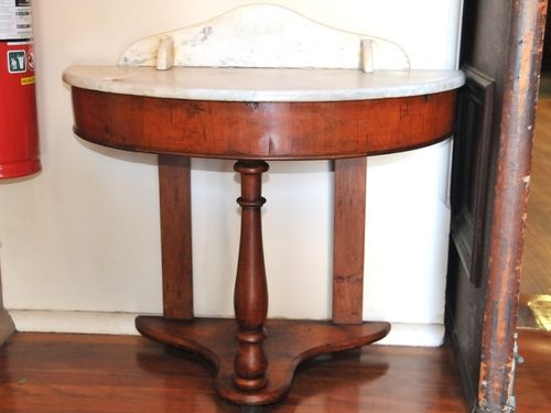 Marble Top Washstand | Period: Victorian c1870 | Material: Mahogany