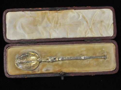 Anointing Spoon | Period: Edwardian 1901 | Material: Sterling Silver