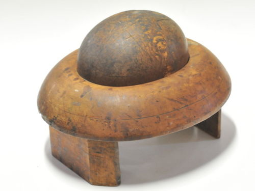 Hat Block | Period: 1920 | Make: Godfrey Ltd, Sydney, NSW | Material: Timber