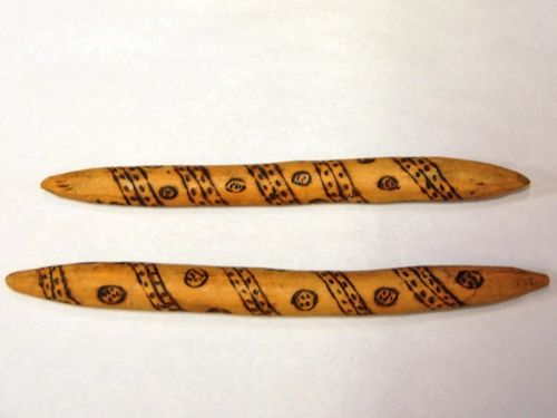 Clap Sticks | Period: c1960s | Material: Wood.