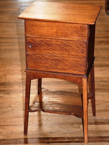 Fitted Sewing Cabinet | Period: Edwardian 1916 | Material: English Oak
