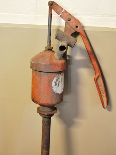 Drum Pump | Period: c1940s | Make: Mallo, Sydney | Material: Cast iron