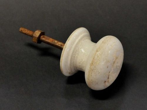 Entrance Door Knob | Period: Victorian c1880 | Material: White porcelain