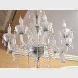 Chandelier 8 Arm | Period: c1970s | Material: Crystal