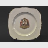 Commemorative Plate | Period: 1937 | Make: H & K Tunstall | Material: Porcelain