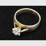 18ct Diamond Ring | Period: c1970s | Make: Handmade | Material: 18ct gold & diamond