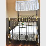 Porcelain Double Bed | Period: Edwardian | Material: Brass, iron & poircelain