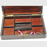 Inlaid Box | Period: 19th century | Material: Timber, brass and mother-of-pearl