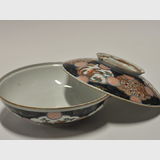 Imari Bowl & Cover | Period: Meiji Period c1910 | Material: Porcelain