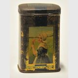 Grootes' Dutch Cocoa Tin | Period: 1920s | Make: D & M Grootes Bros Ltd., Holland | Material: Painted tin