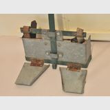 Linesman's Tool Carrier | Period: c1935 | Material: Iron and Tin | Reverse side