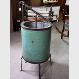 Manual Washing Machine | Period: c1920 | Make: E. Lehman | Material: Galvanised iror and steel