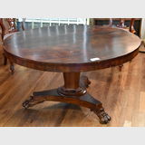Regency Round Table | Period: Late Regency- Early Victorian c1840 | Material: Mahogany