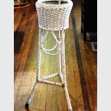 Seagrass Plant Stand | Period: c1930s | Material: Seagrass
