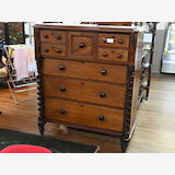 Cedar Chest of Drawers | Period: Victorian c1870 | Material: Cedar | Front of Drawers