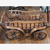 Wheelwright Wagon | Period: Uncertain | Make: Weelwright made | Material: Timber, steel & brass