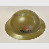 Warden Helmet | Period: WW2 | Make: Department of the Army | Material: Steel with fabric liner