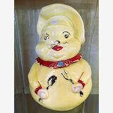 Biscuit Barrel | Period: 1950 | Make: Stones | Material: Pottery