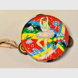 Child's Tamborine | Period: c1955 | Material: Tinplate