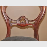 Set of 10 Balloon Back Chairs | Period: Victorian c1890 | Material: Mahogany
