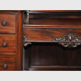 Pedestal Dressing Table | Period: Victorian c1880 | Material: Mahogany