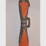 Drum - Kundu Ceremonial | Period: Pre WW2 | Material: Wood and lizard skin.