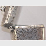 Vesta Case | Period: Victorian 1898 | Make: Chester | Material: Sterling Silver