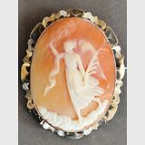 Cameo Brooch | Period: c1920s | Material: Shell cameo and silver.