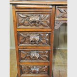 Rolltop Desk | Period: Victorian c1880 | Material: Oak & Blackwood