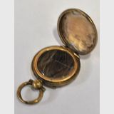 Mourning Locket | Period: Victorian c1880 | Material: Pinchbeck