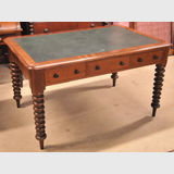 Colonial Cedar Library Table | Period: Victorian c1860 | Material: Cedar