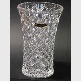 Crystal Vase | Period: c1970s | Make: Bohemia | Material: Lead Crystal