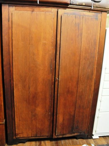 Linen Press | Period: Edwardian c1910 | Material: Pine