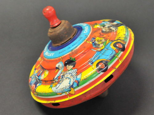 Spinning Top | Period: c1950s | Make: Chad Valley | Material: Tin
