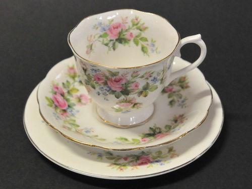 Royal Albert Trio | Period: c1950s | Make: Royal Albert | Material: Porcelain