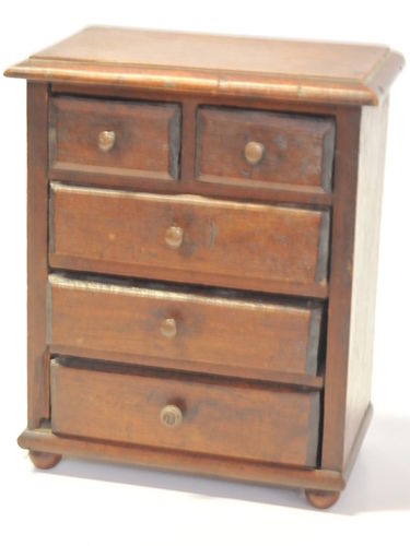 Minature Chest of Drawers | Period: c1920s | Make: Handmade | Material: cedar & pine