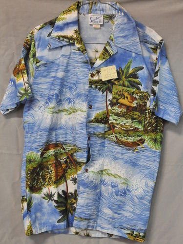 Haiwaiin Men's Shirt | Period: c1960s | Make: Sunchaser | Material: Cotton