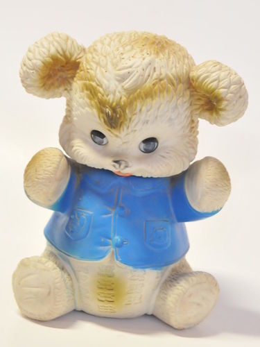 Toy 'Blinking Bear' | Period: c1980s | Material: Plastic